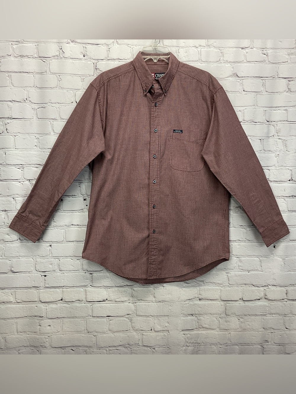 Chaps Ralph Lauren Shirt Men's Size M Multicolor Button Down Long Sleeve Casual